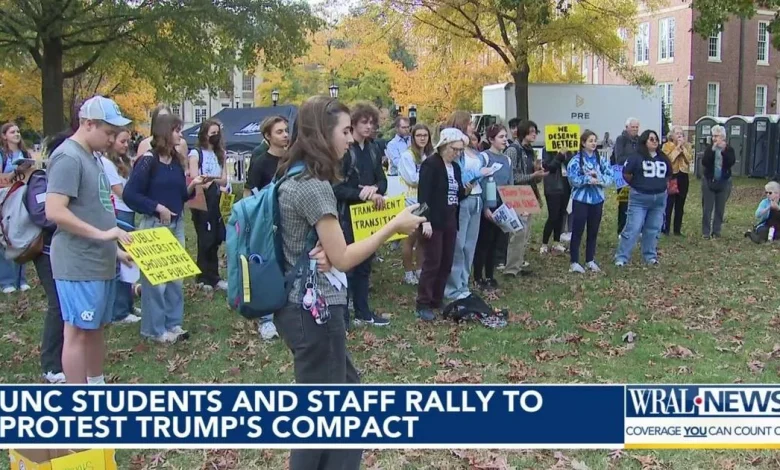 Chancellor says UNC won’t sign Trump’s higher education compact ‘as written’