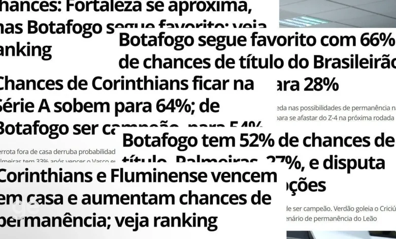 Chances de título do Flamengo vão a 96% após empate com o Atlético-MG; Palmeiras tem 3%