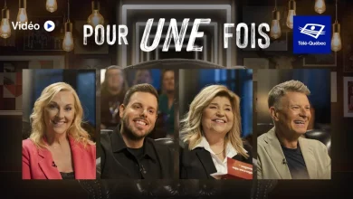 Chantal Machabée, Sam Breton, Marie-Claude Barrette et Stéphan Bureau se font surprendre à Pour une fois