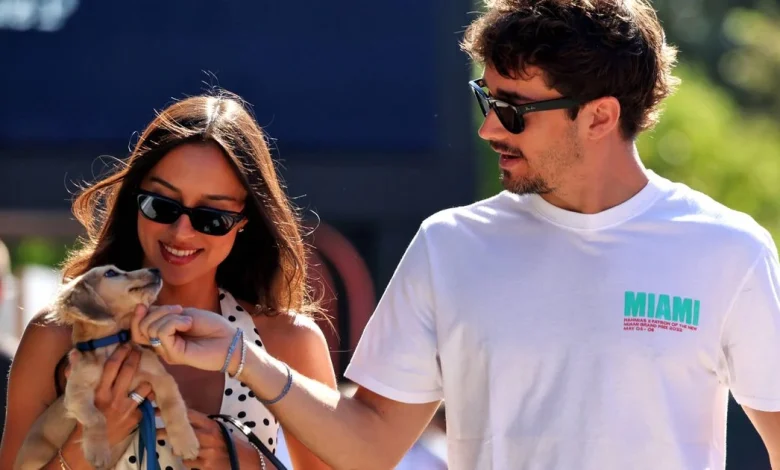 Charles Leclerc and Alexandra Saint Mleux get engaged!