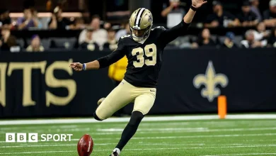 Charlie Smyth: Former Down goalkeeper elevated to New Orleans Saints' active roster before NFL debut
