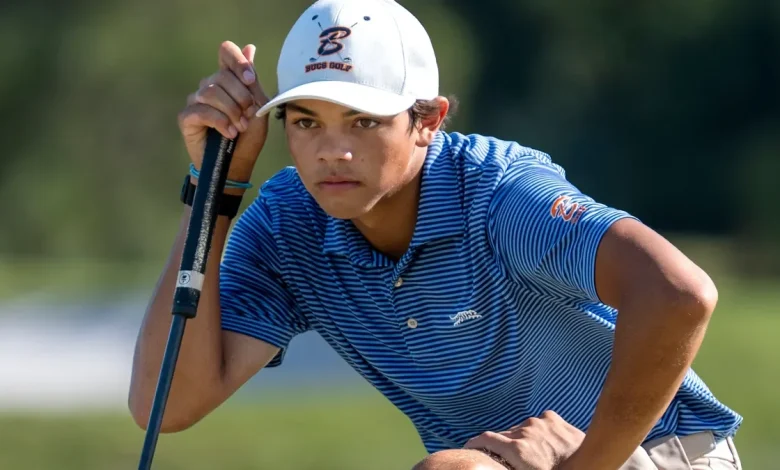 Charlie Woods' golf team looks to win Florida high school title. What are the chances?