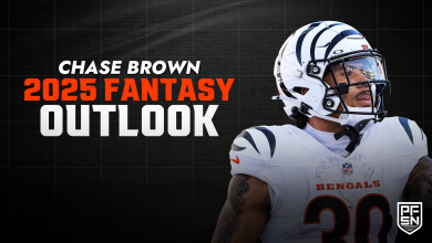 Chase Brown Fantasy Hub: Week 13 Injury Update, Start 'Em/Sit 'Em Advice, Points Projection, and Weather Impact