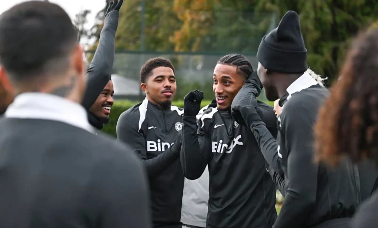 Chelsea train ahead of Qarabag: Player carrying a knock spotted and Estevao on for start