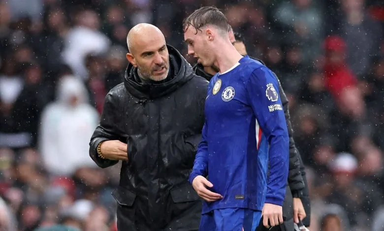 Chelsea's Cole Palmer out vs. Burnley after freak injury at home