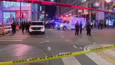 Chicago police respond to reported shooting in the Loop, just blocks from Millennium Park Christmas tree