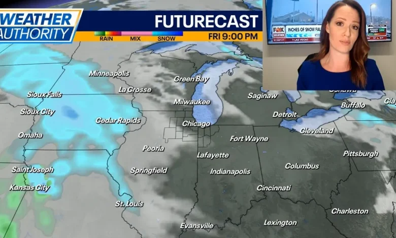 Chicago weather: Weekend snowstorm will likely impact travel