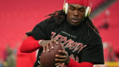 Chiefs Stars Rashee Rice, Xavier Worthy Show Off Cowboy Hats in Fun Pre-Game Look Before Thanksgiving Matchup