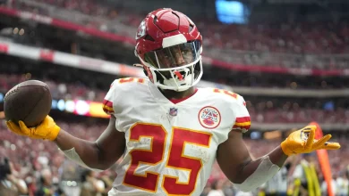 Chiefs elevate RB Clyde Edwards-Helaire, G C.J. Hanson for Week 9 vs. Bills