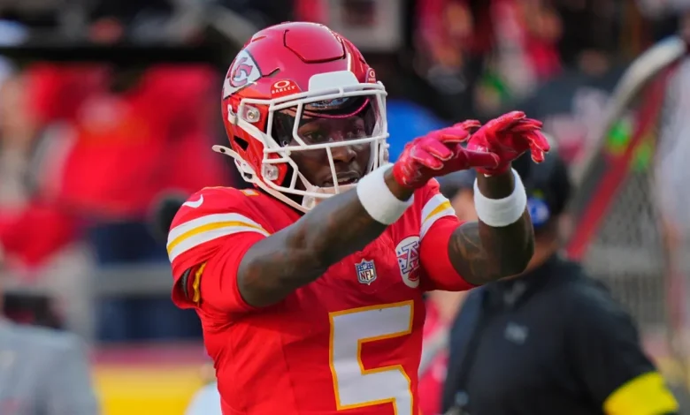 Chiefs vs. Cowboys: Patrick Mahomes, 'Hollywood' Brown connect for TD