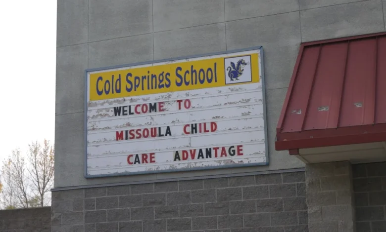 Childcare providers told to vacate Missoula's Cold Springs School due to building issues