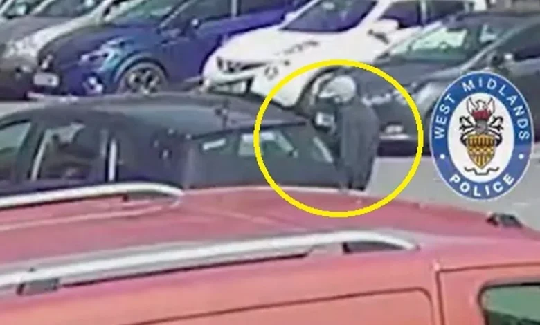 Chilling moment Birmingham killer attacks man with screwdriver in robbery which leads to his death