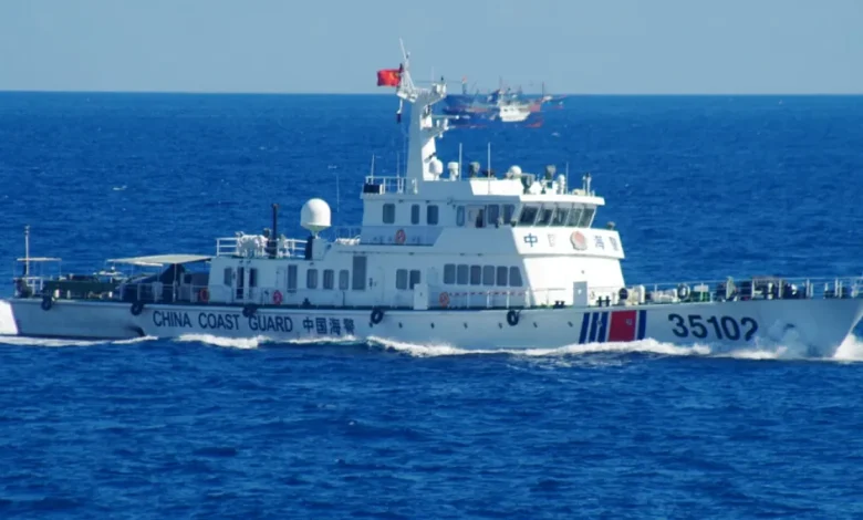 Chinese Coast Guard vessels sail through Japan-administered Senkaku Islands