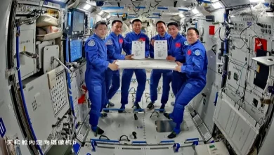 Chinese astronauts’ return to Earth delayed over fears spaceship damaged by debris
