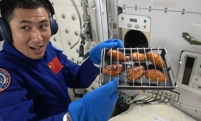 Chinese space oven puts chicken wings on the menu