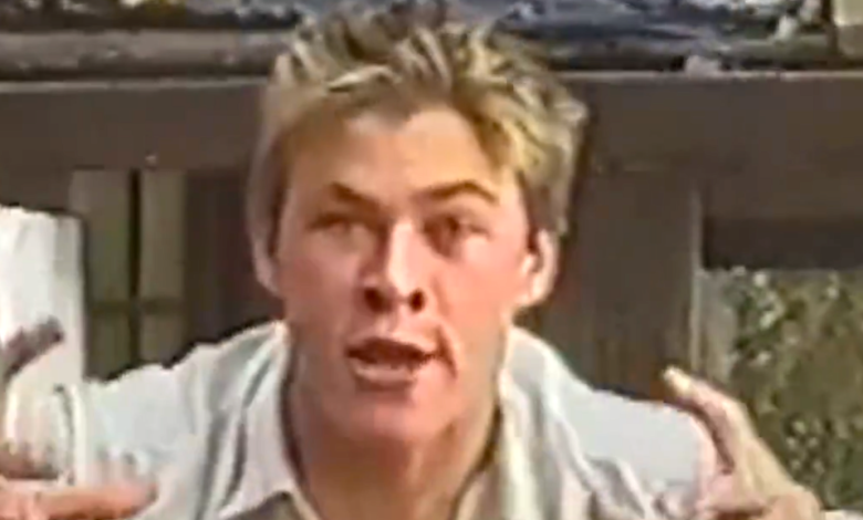 Chris Hemsworth Sends Up Aussie Icon Steve Irwin In Unseen Home Video — And Robert Irwin Approves