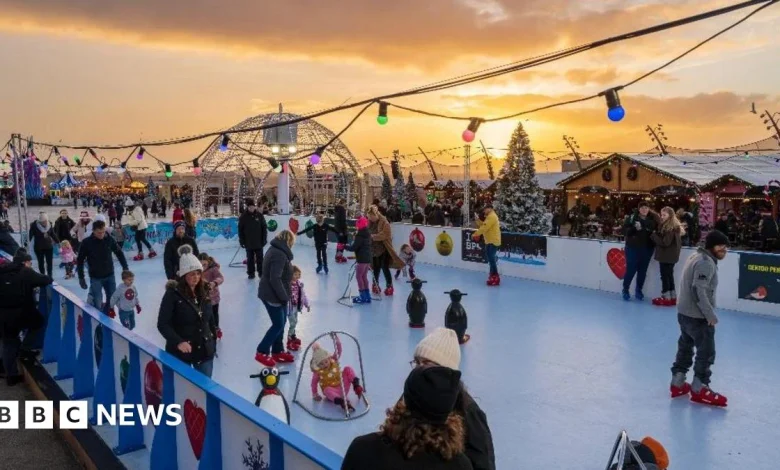 Christmas By The Sea Festival Opens in Blackpool