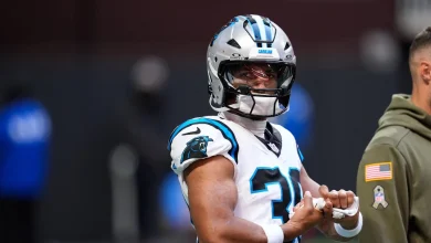 Chuba Hubbard admits he came back from his calf injury too soon