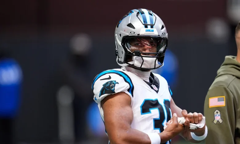 Chuba Hubbard admits he came back from his calf injury too soon