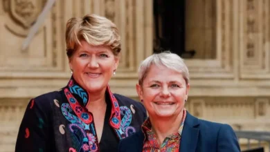 Clare Balding issues warning to co-star as 'he's always had a thing' for her wife Alice