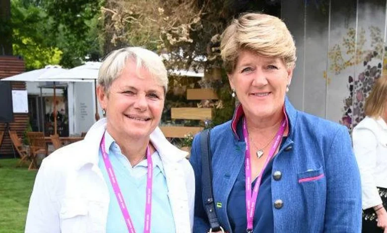 Clare Balding's one-word warning to co-star over 'attractive' comments to wife Alice