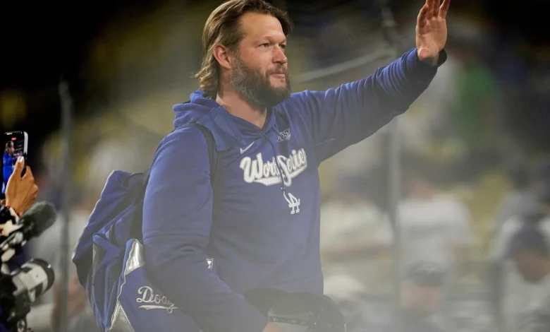 Clayton Kershaw's last moments at Dodger Stadium are a bittersweet farewell after Game 5 of Series