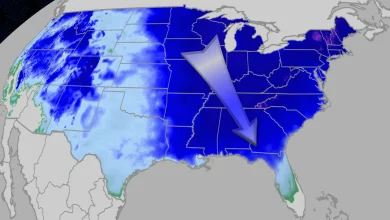 Coldest Air Of Season Ahead For Midwest, South, Northeast