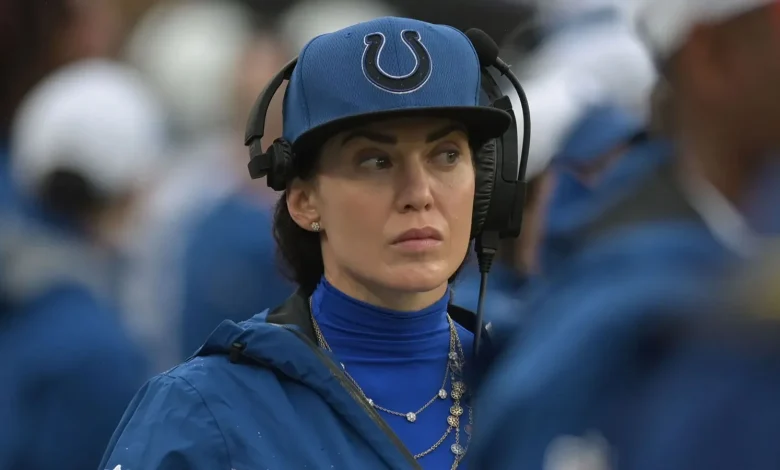 Colts’ Carlie Irsay-Gordon already winning fans in Berlin with perfect beer move