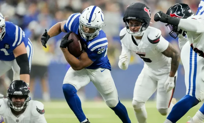 Colts RB Jonathan Taylor stats, numbers today in Week 13 vs. Houston Texans