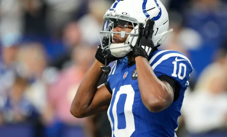 Colts WR Adonai Mitchell Drawing Interest
