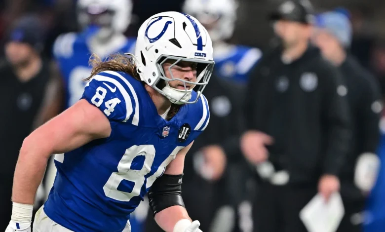 Colts list Tyler Warren as questionable with an illness