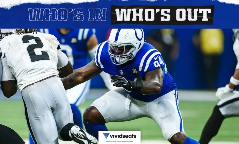 Colts rule out DE Samson Ebukam, DE Tyquan Lewis, DT DeForest Buckner for Week 10 game vs. Atlanta Falcons