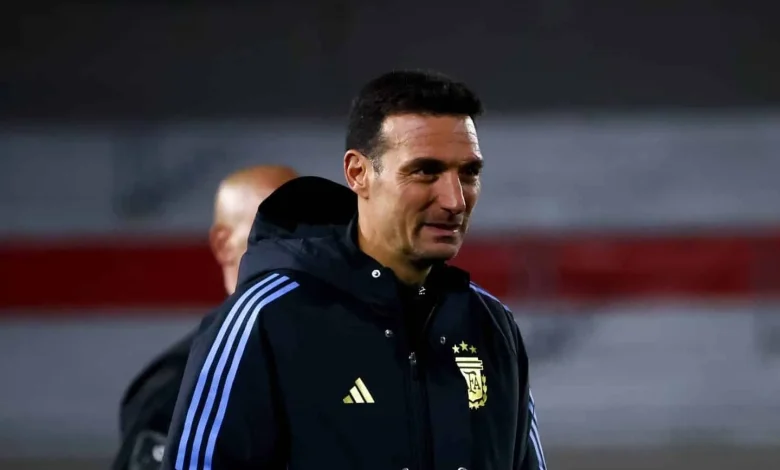 Com desfalques, Scaloni vê amistoso da Argentina como teste para a Copa