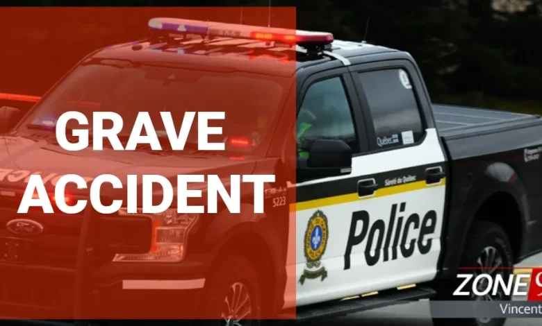 Côme : Accident mortel sur la route 347 collision avec une excavatrice