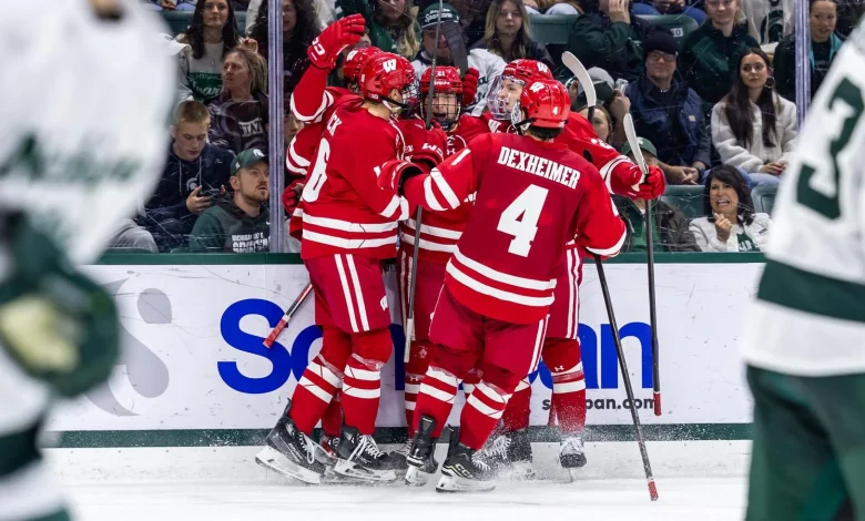 Comeback kids: No. 7 Badgers claim 5-4 win at No. 1 Michigan State