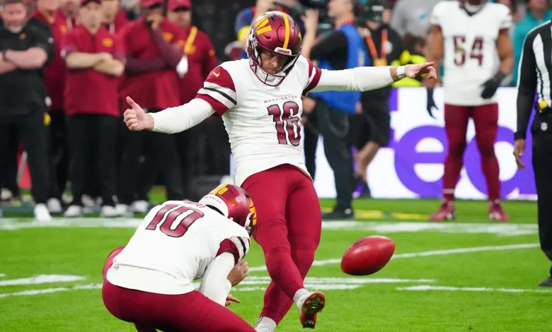 Commanders Cut Kicker Following Missed Game-Winning Attempt vs. Dolphins