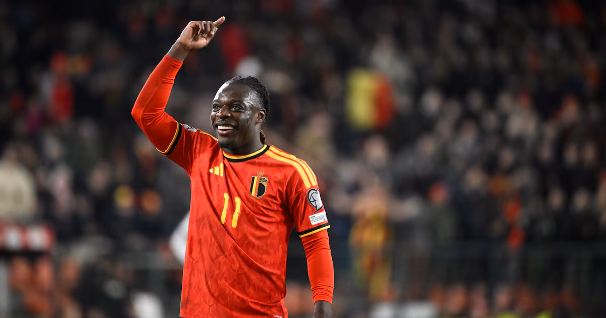 Contrôle, passement de jambe et accélération : Jérémy Doku inscrit un magnifique but avec la Belgique face au Liechtenstein