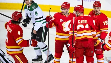 Coronato extends goal streak, Flames recover to edge Stars in shootout