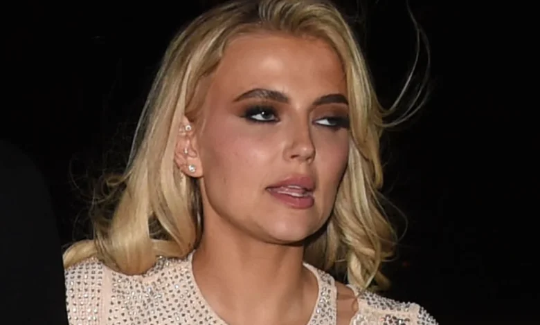 Corrie star Lucy Fallon makes blurry eyed exit from her 30th birthday party