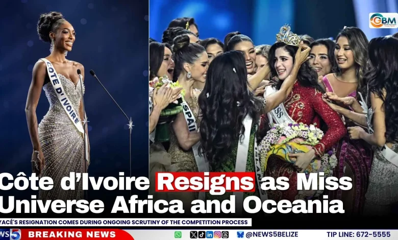 Côte d’Ivoire Resigns as Miss Universe Africa and Oceania