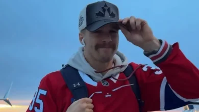 Coupe Grey : Marc-Antoine Dequoy arrive à Winnipeg avec le chandail de Monty