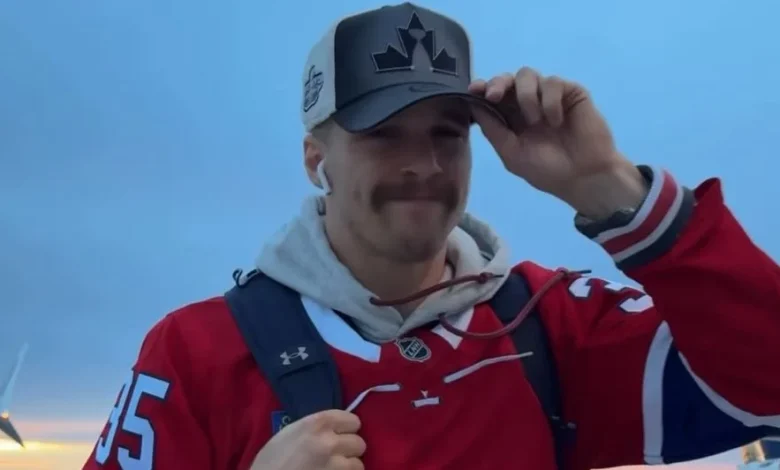 Coupe Grey : Marc-Antoine Dequoy arrive à Winnipeg avec le chandail de Monty