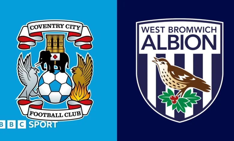 Coventry City vs West Bromwich Albion: Championship stats & head-to-head