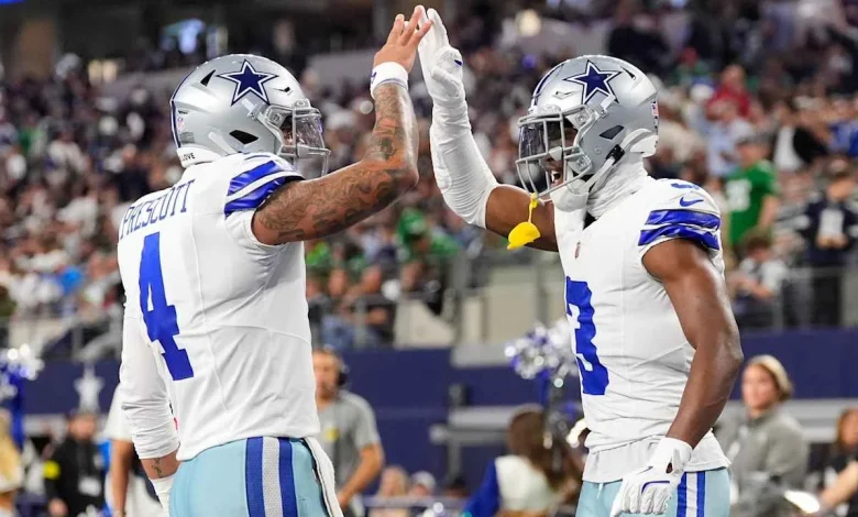 Cowboys' Dak Prescott after George Pickens' performance in win over Eagles: 'He's not from this planet'