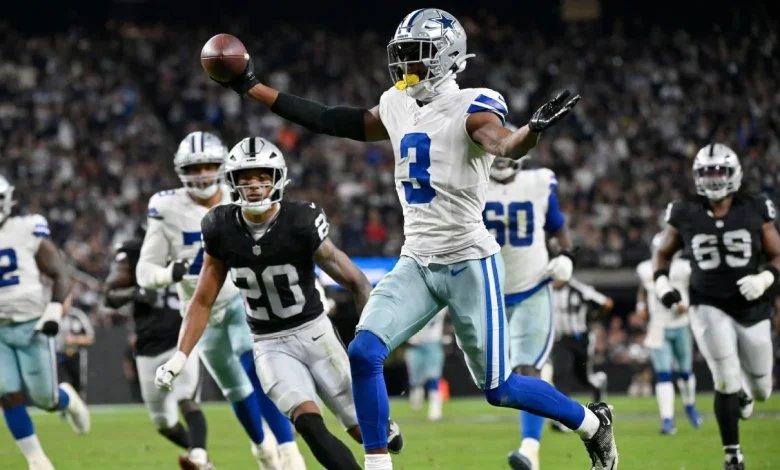 Cowboys honor Marshawn Kneeland with big win over Raiders on Monday night