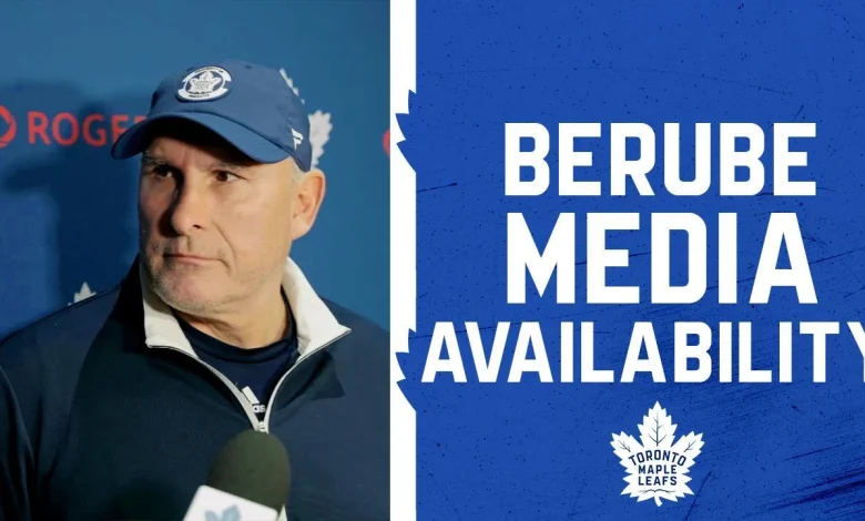 Craig Berube | Practice | November 27, 2025