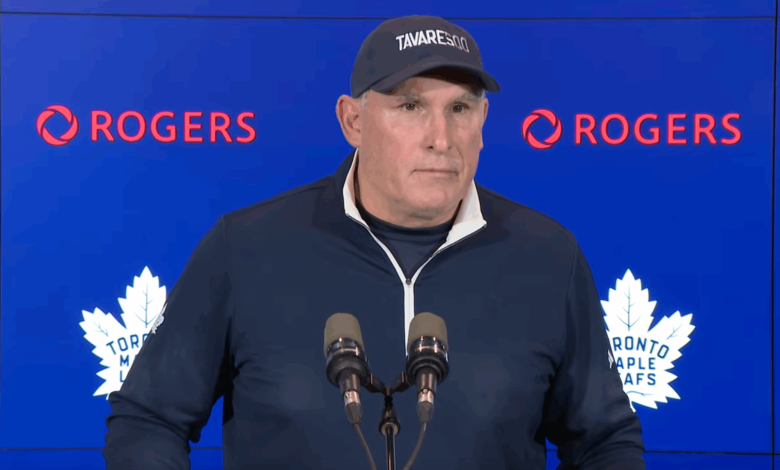 Craig Berube on Nick Robertson's uptick in ice time and point production: "He's getting more opportunities, and he's deserved it"