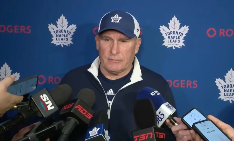 Craig Berube on the performance of healthy scratch Dakota Joshua: "Just okay"