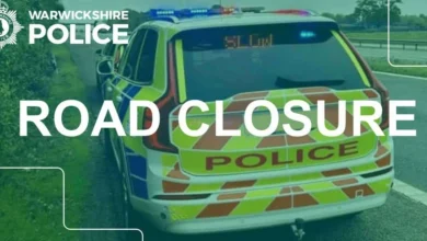 Crash closes M40 near Gaydon