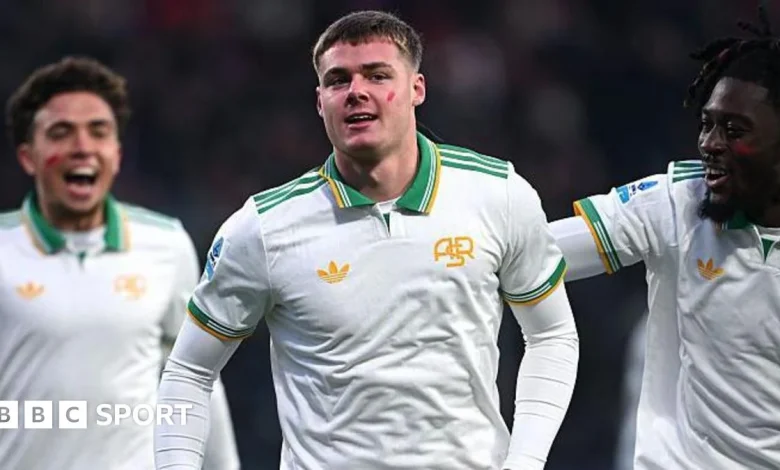 Cremonese 1-3 Roma: Evan Ferguson scores first Serie A goal as Roma go top